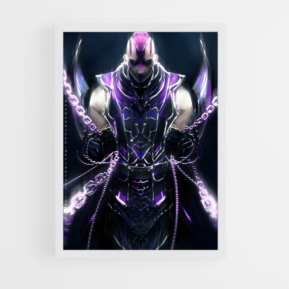 Poster L'Enchantement Violet – affiche Dota (vue 3)